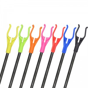 Nika Boghdóireacht 46st06 3K Seastán Bow Repurve Carbóin le haghaidh Sealbhóir Bow Revurve Achery