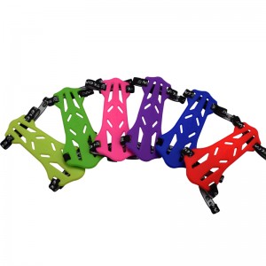 Elong Allamuigh 44ag03 garda lámh rubair bog aghaidh go dúbailte ag baint úsáide as saigheada boghdóireachta a lámhach cosaint phlaisteach