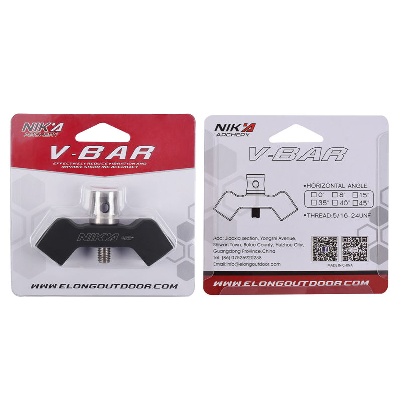 Nika Boghdóireacht 240030-02 0Deree 40Degree Boghdóireacht Revurve Bow Stabilizer V-Bar