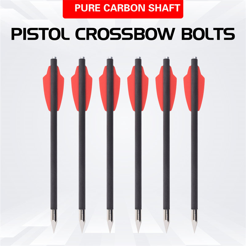 Saigheada Carbóin Pure 16cm le haghaidh crosbhogha piostail