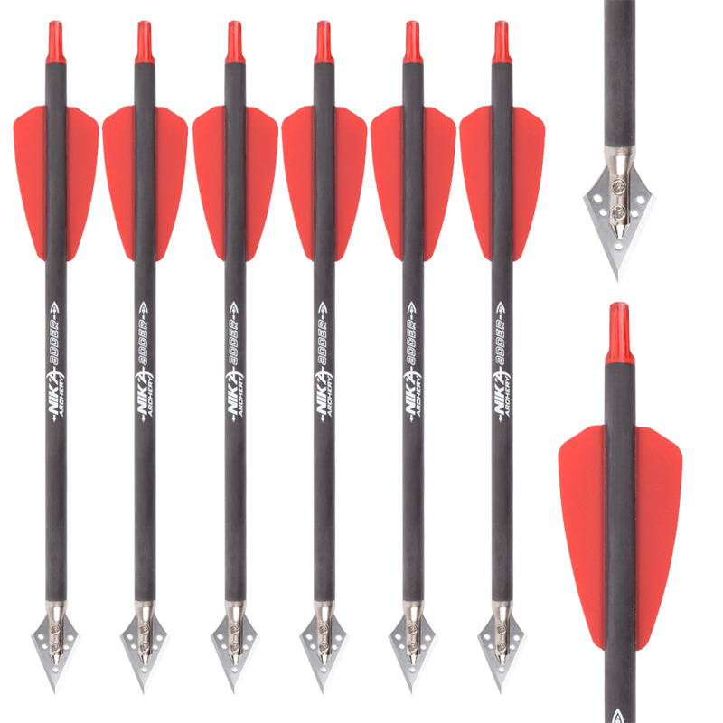 7.5 Bolt saighead trasbhogha carbóin orlach orlach